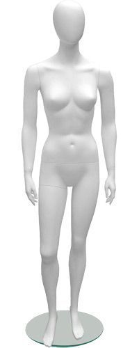 Glance Matte 05 WH \ Манекен женский Glance Matte 05 WH \ Манекен женский
