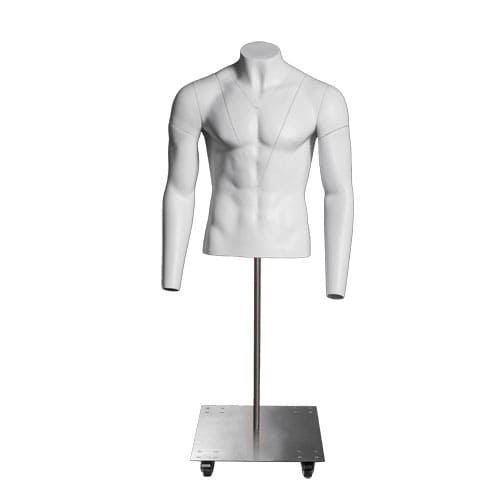 Купить Foto M-17 torso \ Торс мужской для фотосъемки одежды (с подставкой) Foto M-17 torso \ Торс мужской для фотосъемки одежды (с подставкой)
