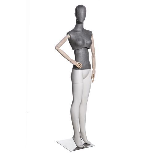 Atelier F-02 \ Манекен женский (с подвижным торсом, деревянными руками) Atelier F-02 \ Манекен женский (с подвижным торсом, деревянными руками)