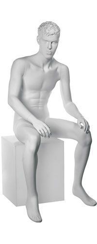 Купить от производителя Tom Pose 07 \ Манекен мужской, скульптурный, сидячий Tom Pose 07 \ Манекен мужской, скульптурный, сидячий