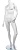 Smart (headless) Pose 35-01M \ Манекен женский (без головы)