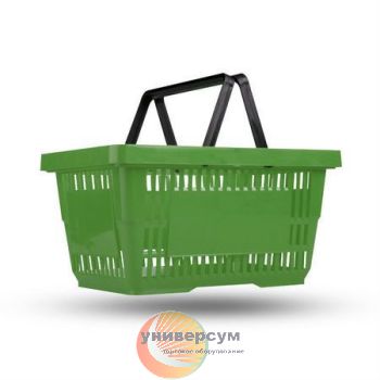 Корзина пластиковая с информационным полем