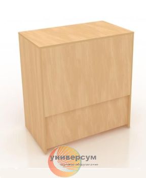 Заказать Прилавок торговый для магазина из ДСП глухой, узкий в Москве Прилавок торговый для магазина из ДСП глухой, узкий