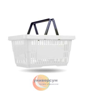 Корзина пластиковая с информационным полем